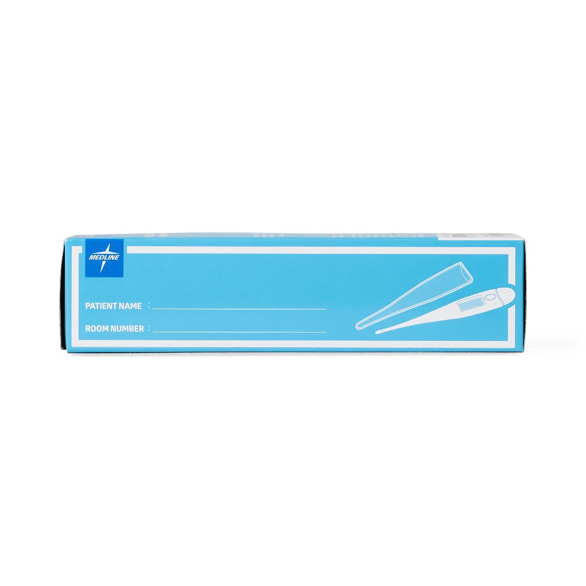 Professional 30-Second Digital Rectal Thermometer with LCD Display & 20 Probe Covers - Clinical Grade