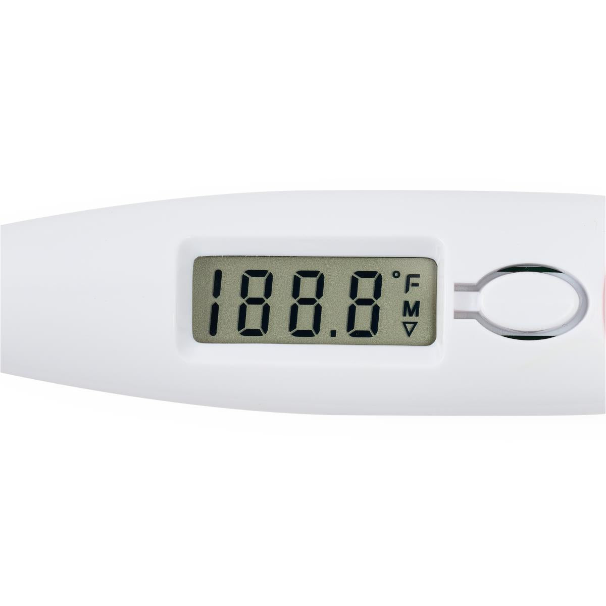 Professional 30-Second Digital Rectal Thermometer with LCD Display & 20 Probe Covers - Clinical Grade