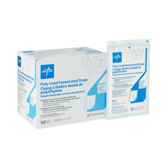 Sterile Fenestrated Disposable Drape, 18" x 26" with 2.75" Opening - Medical Grade Protection