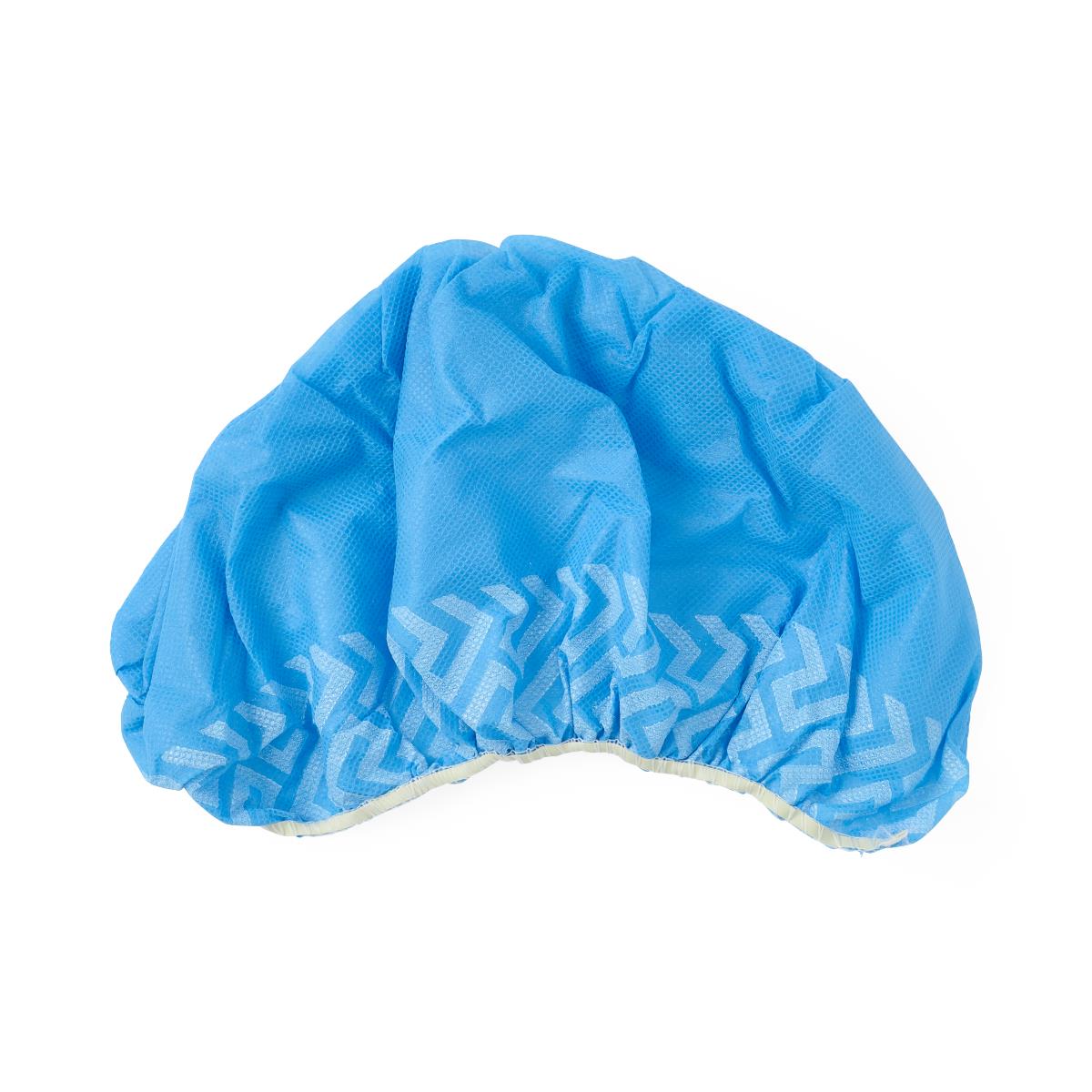 Medline Nonskid Spunbond Polypropylene Shoe Covers - Disposable Non-Slip Protective Footwear for Medical & Cleanroom Use