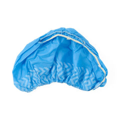 Medline Nonskid Spunbond Polypropylene Shoe Covers - Disposable Non-Slip Protective Footwear for Medical & Cleanroom Use