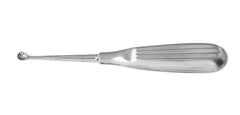 Medline Konig Bruns Bone Curette - Straight 6.75" Surgical Instrument for Orthopedic Procedures