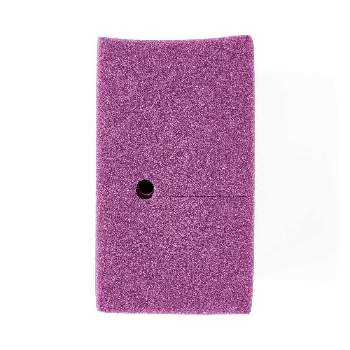 Medline Disposable Foam Head Positioner 4.5" High, 9"x8" Base - Raspberry (Case of 24)
