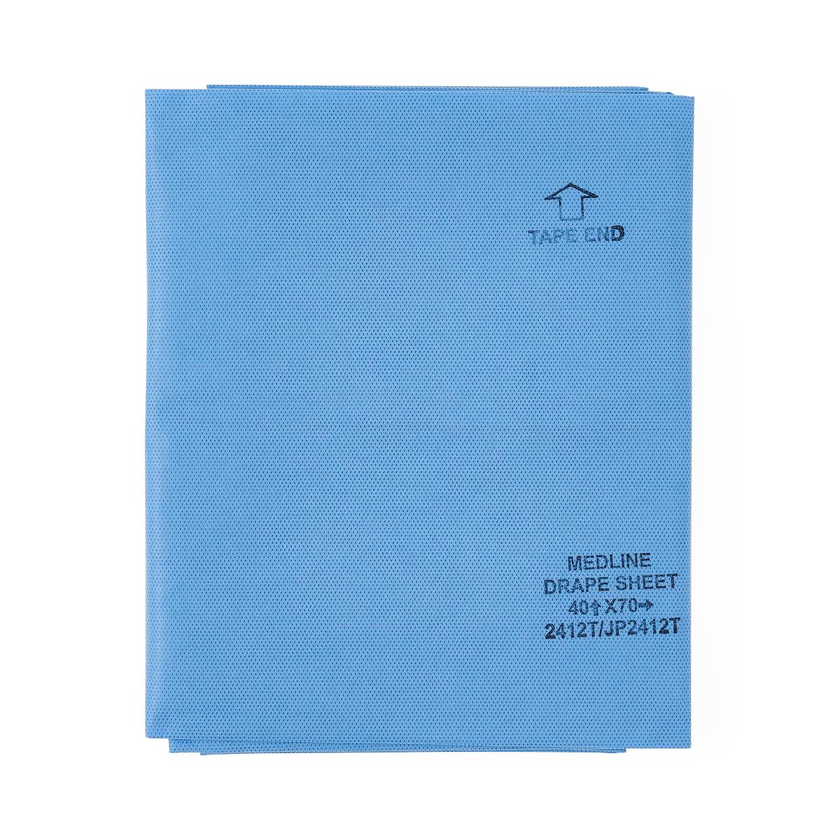 Professional Sterile Medium Drape with Adhesive Tape - 40 x 70 Inch Surgical Drape (Case of 50)