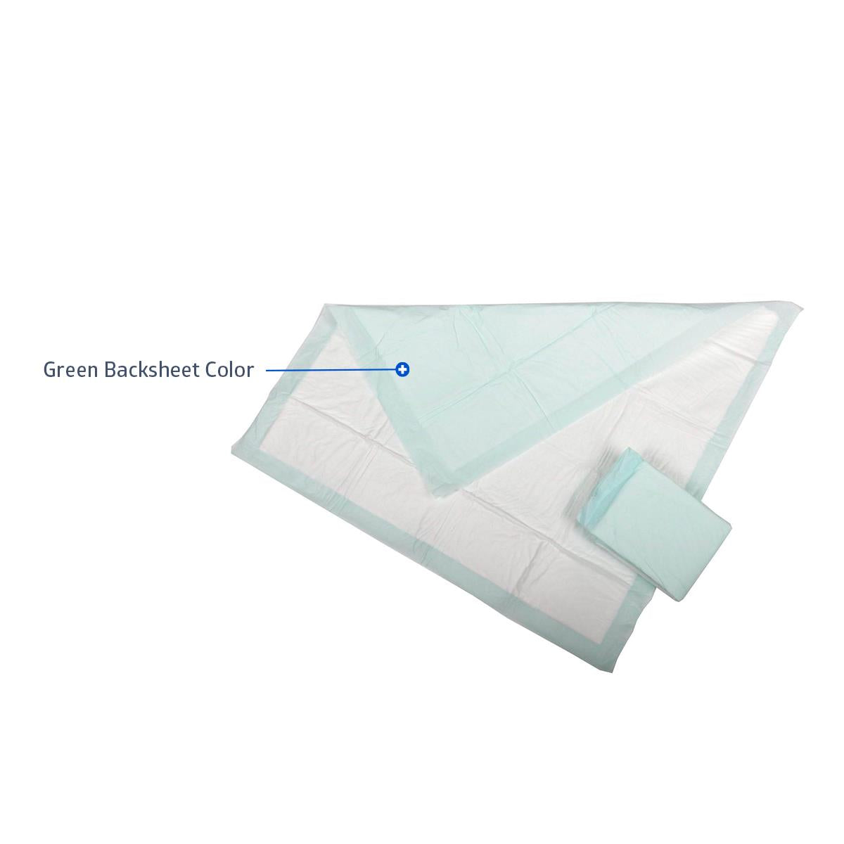 Deluxe Polymer-Filled Underpads - 30x36 Inch Disposable Bed Pads for Superior Moisture Protection