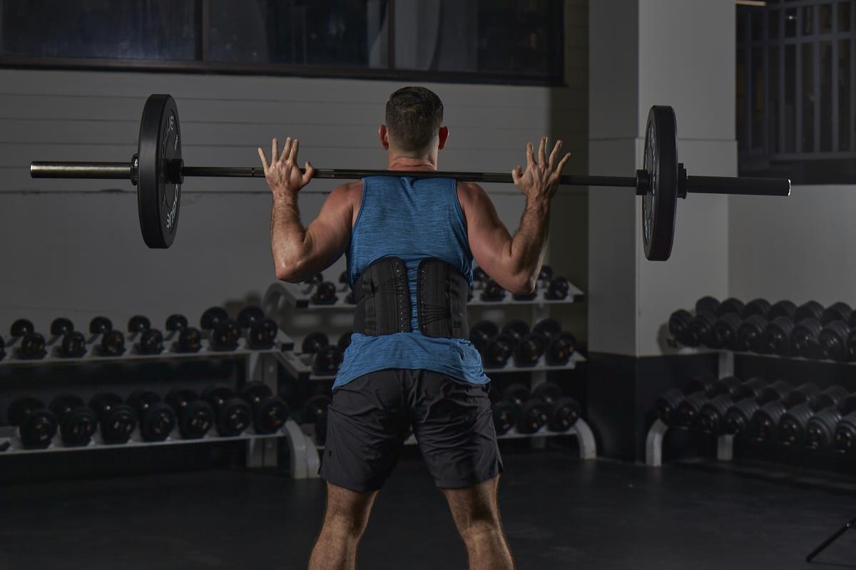 CURAD Performance Series Back Support with Dual-Pulley System - Universal Size (Case of 4)