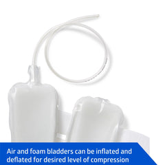 Air and Foam Stirrup Ankle Splint - Adjustable Compression Support Brace