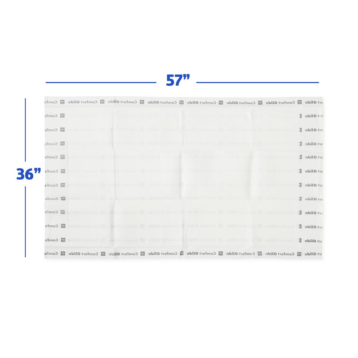 Comfort Glide Premium Drypad Underpads - Super Absorbent Moisture Management Pads