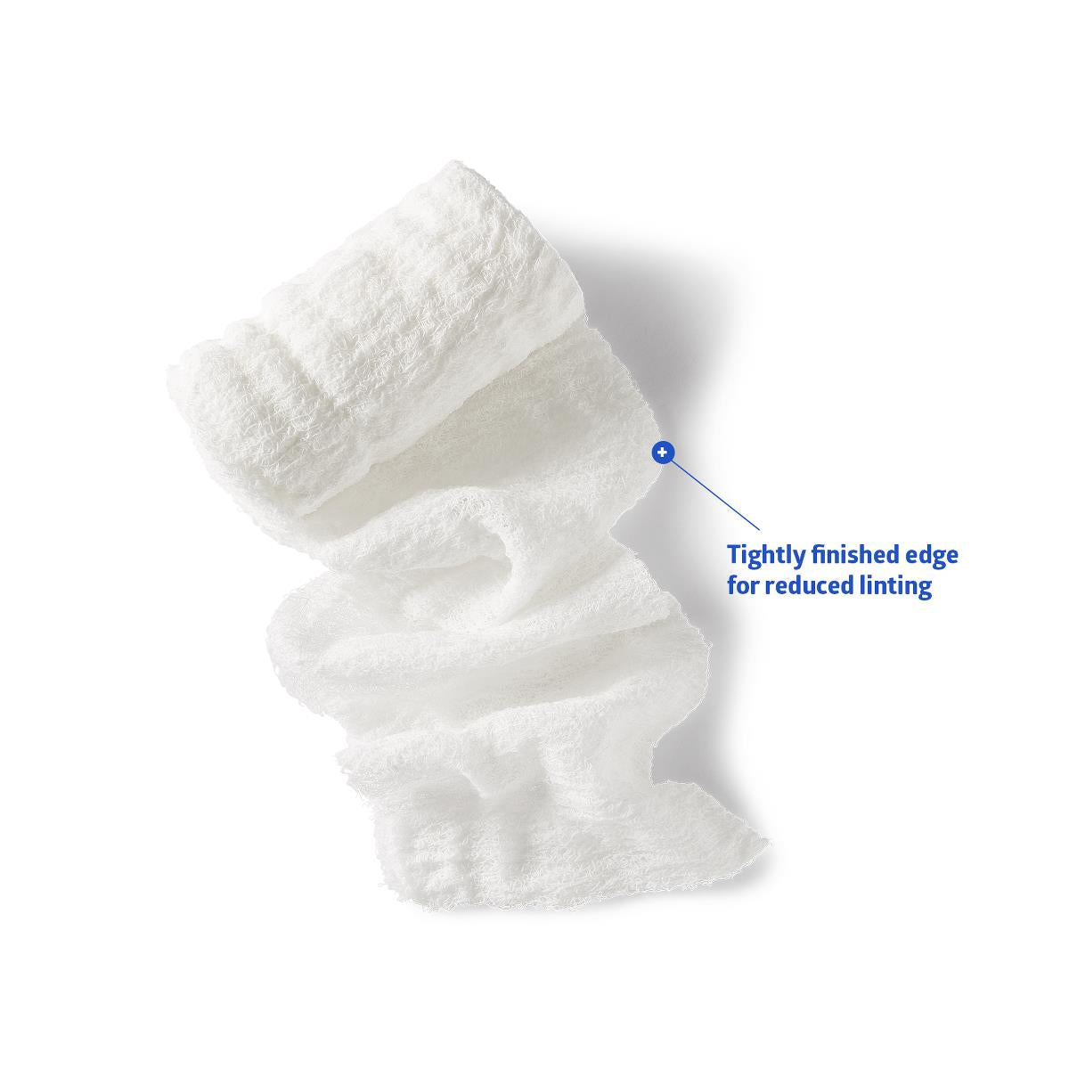 Bulkee II Nonsterile Cotton Gauze Bandages - 6-Ply Medical Grade Wound Care Dressing