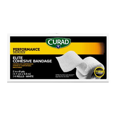 Curad Performance Series Cohesive Athletic Bandage - Self-Adherent Compression Wrap for Sports & Medical Support