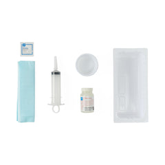Medline Sterile Irrigation Tray with Piston Syringe - Complete Medical Irrigation Kit