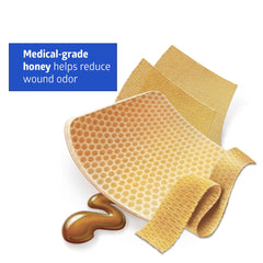 TheraHoney Foam Flex Manuka Honey Impregnated Wound Dressing - Medical Grade Absorbent Foam