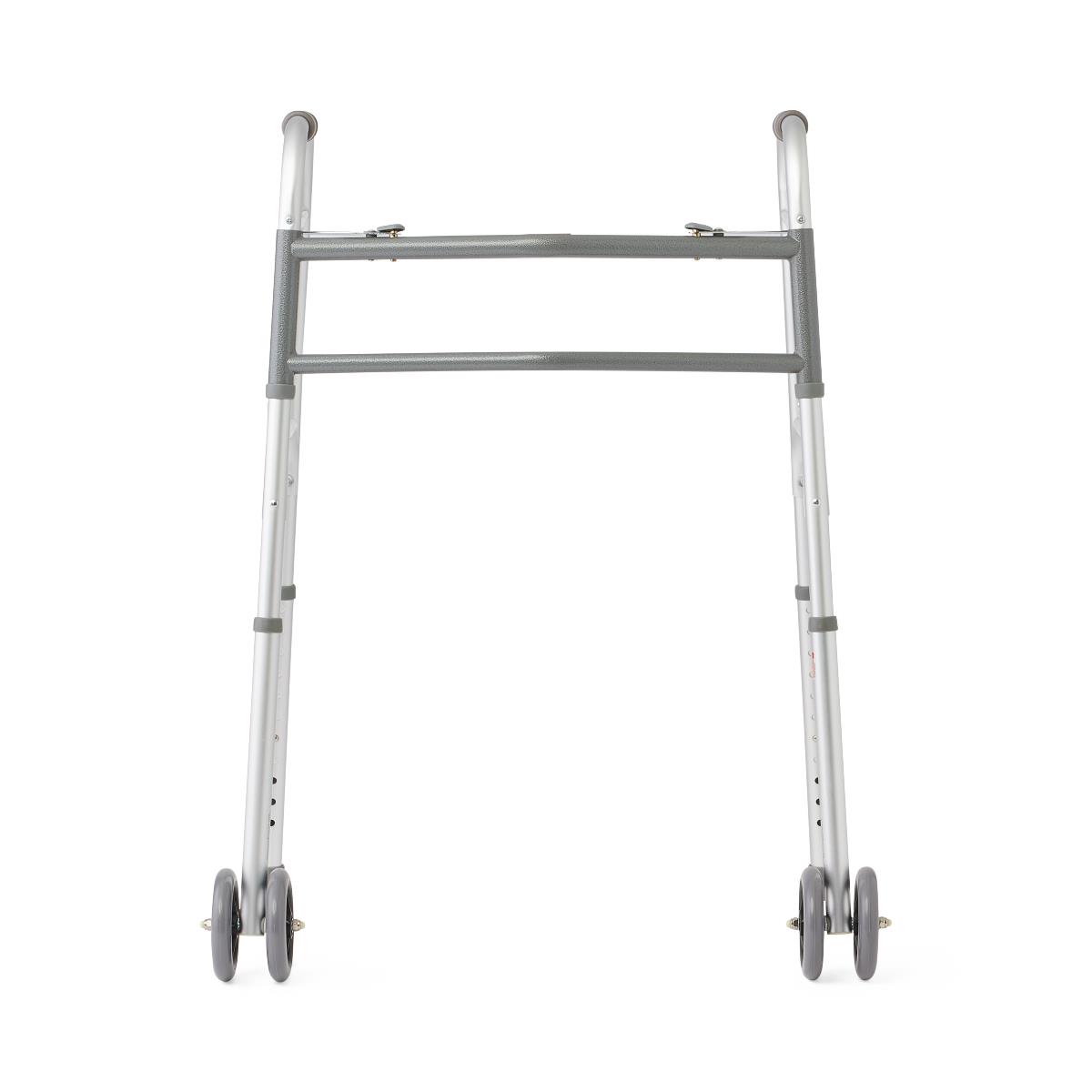 Medline Bariatric Folding Walkers - Heavy-Duty Support 500-650 lbs Capacity