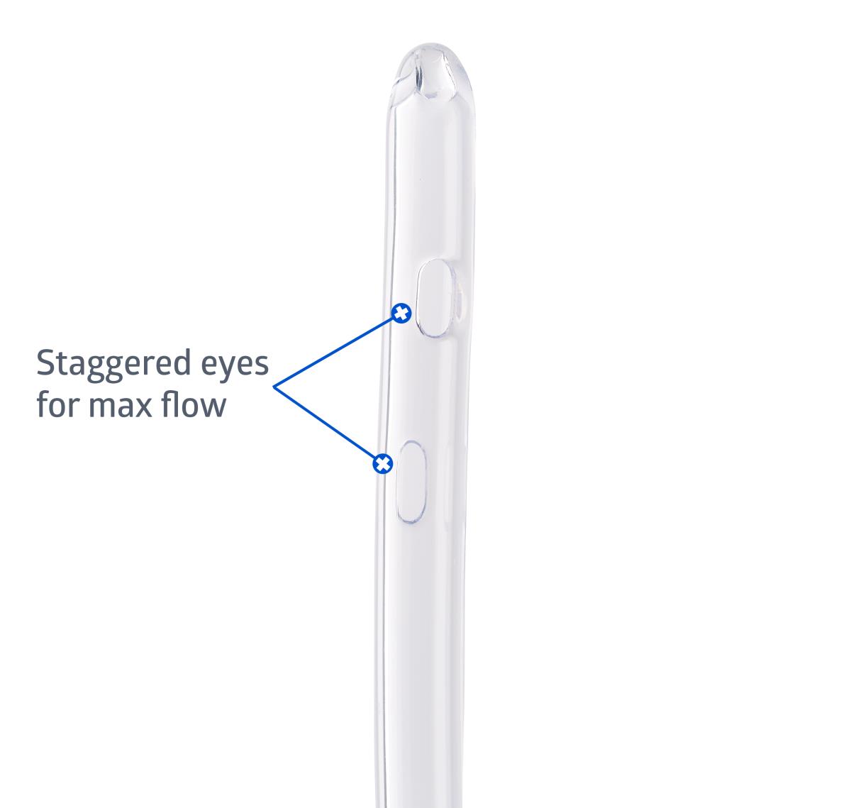 Medline Clear Vinyl Intermittent Catheters for Women - Sterile Single-Use Female Catheterization