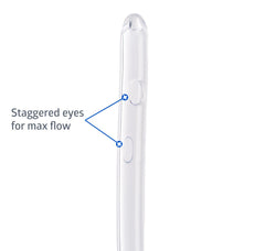 Clear Vinyl Intermittent Catheter - Sterile Universal Use with Funnel End (16 Inch)