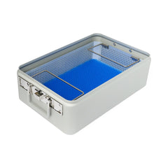Perforated Aluminum Sterilization Tray - Medical Instrument Organization & Protection
