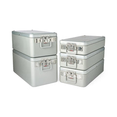 Medline Steriset Sterilization Container With Lid And Handle - Professional Grade Surgical Instrument Storage System