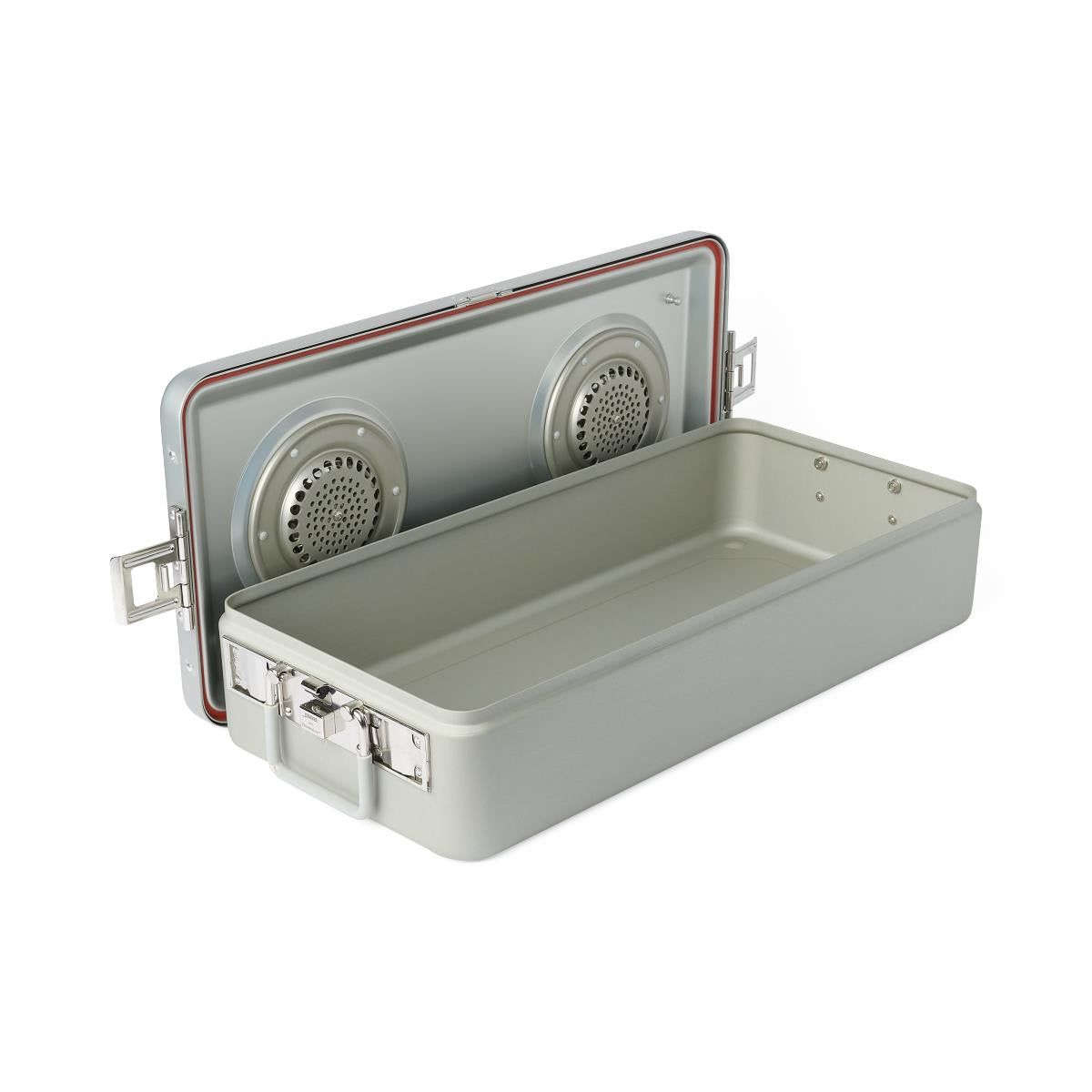 Medline Steriset Sterilization Container With Lid And Handle - Professional Grade Surgical Instrument Storage System