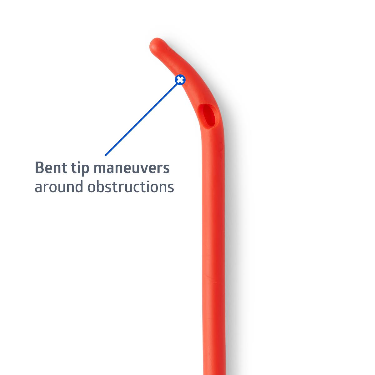 Medline Urethral Intermittent Catheter - 100% Latex-Free, Smooth Tip, 14Fr & 8Fr Available