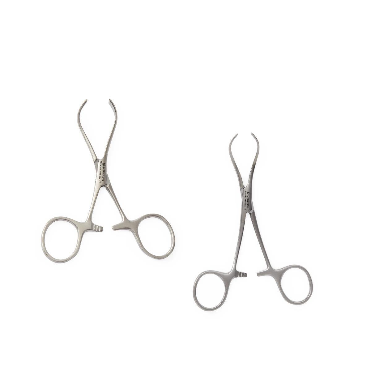 Medline Lorna Nonperforating Towel Forceps - 3.88 Inch Surgical Instrument