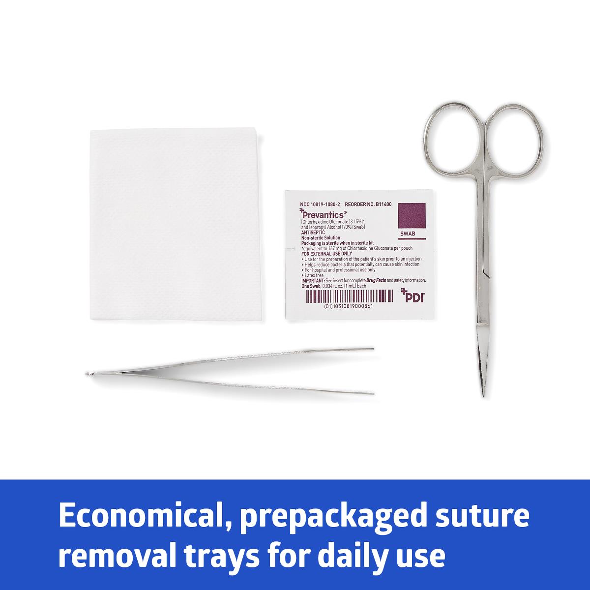 Sterile Suture Removal Kit - Complete Medical Grade Instrument Set