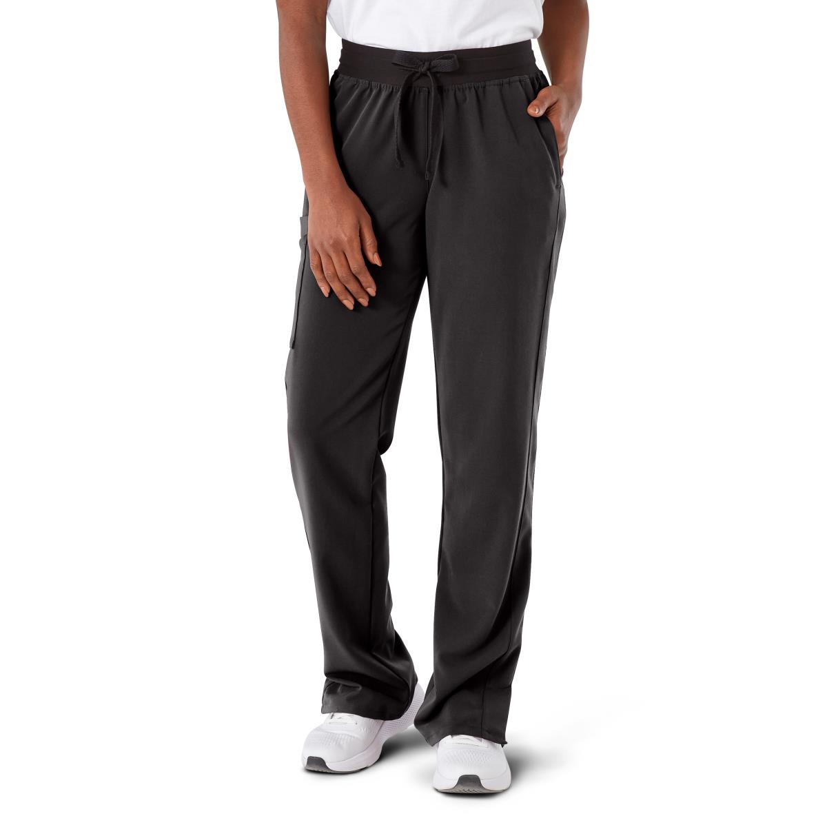Women's Tall Scrub Pants - Professional Medical Workwear with Multiple Pockets