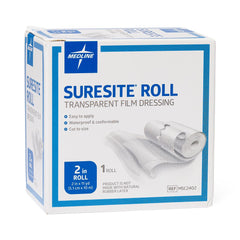 SureSite Transparent Film Dressing Roll - Waterproof Wound Care & IV Site Protection