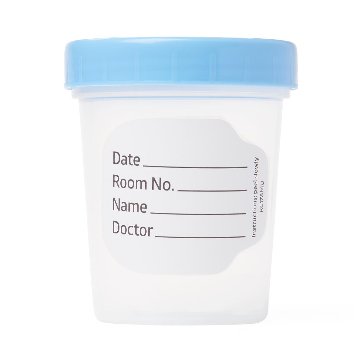 Sterile General Use Specimen Container - Medical Grade Collection Cup with Leak-Proof Seal