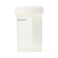 Medline Sterile Specimen Container for Pneumatic Tube Systems - 4 oz (120 mL) with Screw Cap