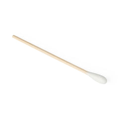 Nonsterile Cotton-Tipped Wood Applicator - 100% Cotton Tip for Wound Care, Specimen Collection & Topical Application