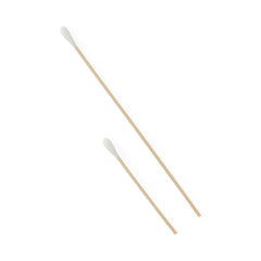 Nonsterile Cotton-Tipped Wood Applicator - 100% Cotton Tip for Wound Care, Specimen Collection & Topical Application