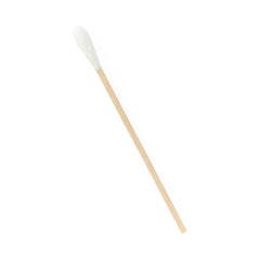 Nonsterile Cotton-Tipped Wood Applicator - 100% Cotton Tip for Wound Care, Specimen Collection & Topical Application