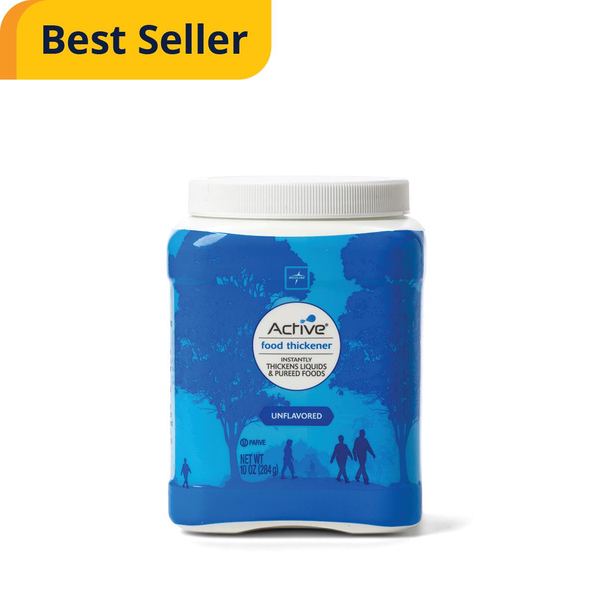 First Active Powder Active Instant Food Thickener 10oz - Dysphagia Management | Unflavored ...