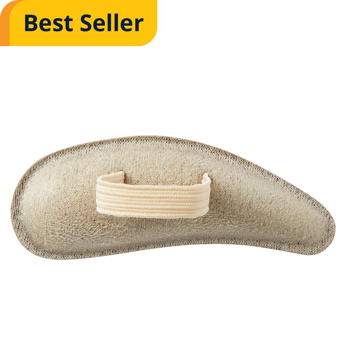 Suede Hammer Toe Crests - Anatomical Relief Cushions for Hammer, Claw & Mallet Toes