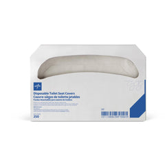 Medline Toilet Seat Cover Refills - Biodegradable Disposable Seat Covers for Public Restrooms (NON26899)