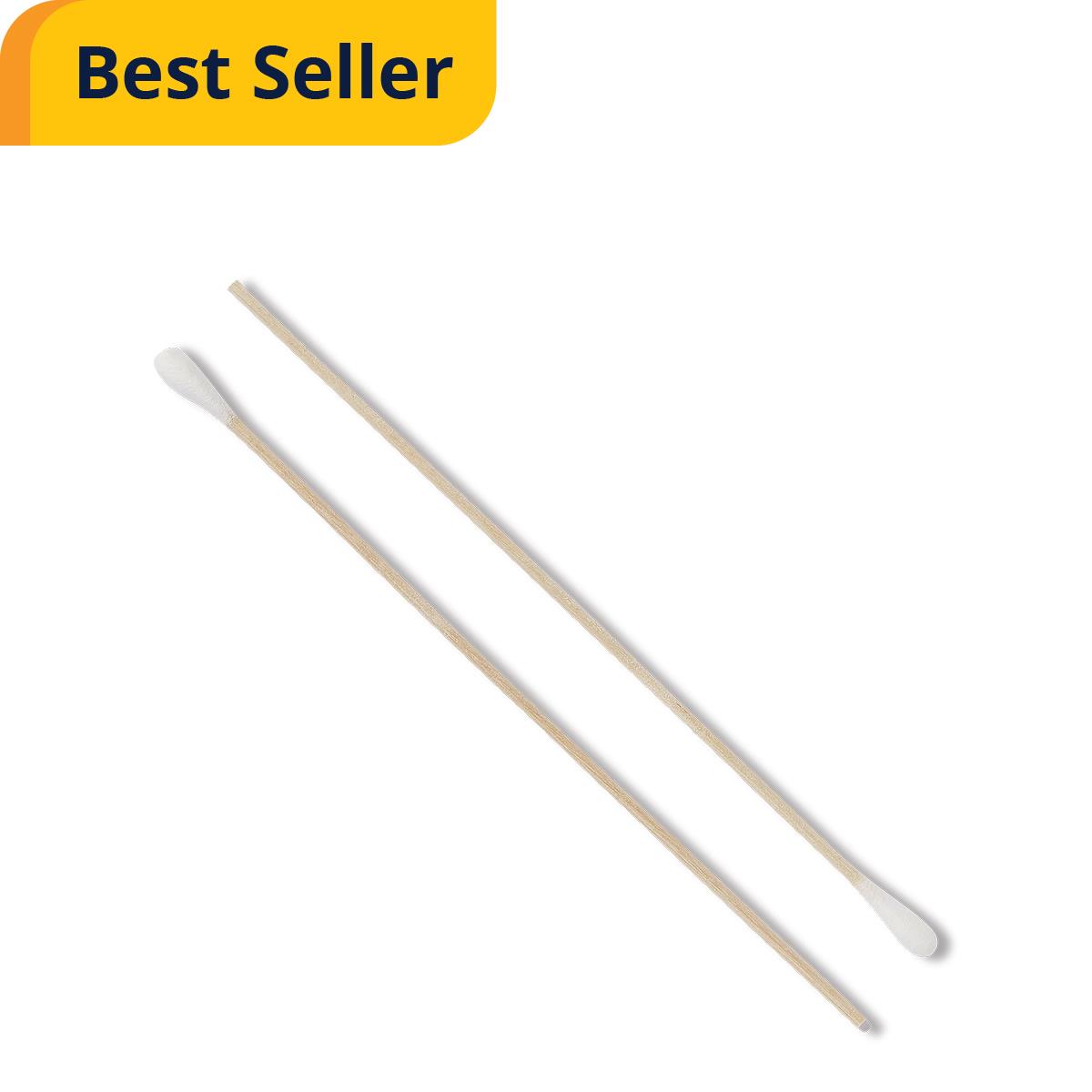 Sterile Cotton Tipped Applicators, 6 Inch - Medical Grade Wound Care & Ointment Application Swabs