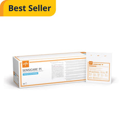 SensiCare PI Surgical Gloves - Latex-Free Polyisoprene Sterile Gloves Size 7.5