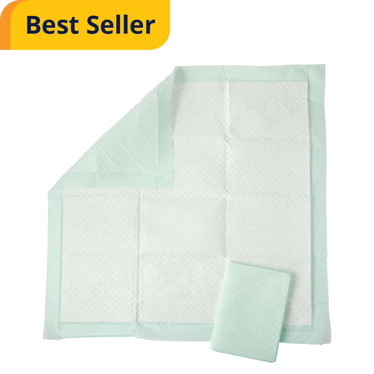 Medline Disposable Underpad - High Absorbency Medical Bed Pads with Moisture Protection