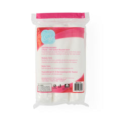 Simply Soft Cotton Rounds - 100% Pure Cotton, Dual-Textured for Skincare & Makeup Removal