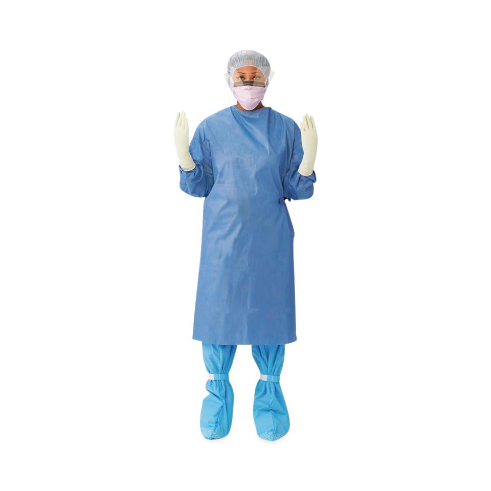 Sterile Orbis Breathable Film Surgical Gown - AAMI Level 4 Protection with CSR Wrap