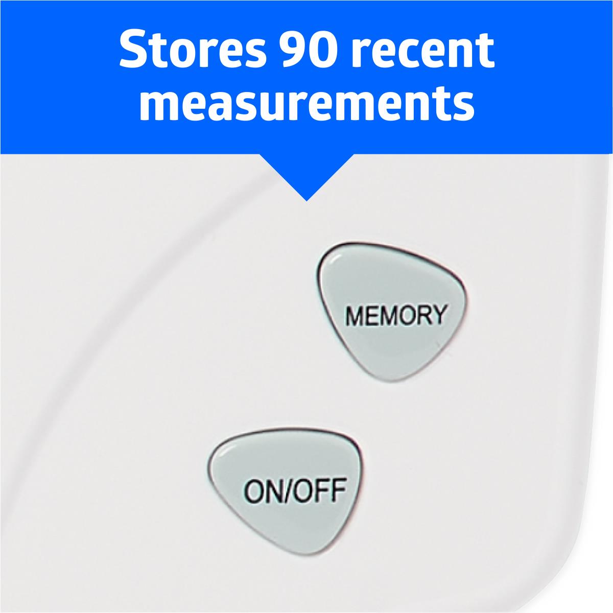 Pro Semi-Automatic Digital Blood Pressure Monitor with Memory - Accurate Arm Cuff BP Monitor