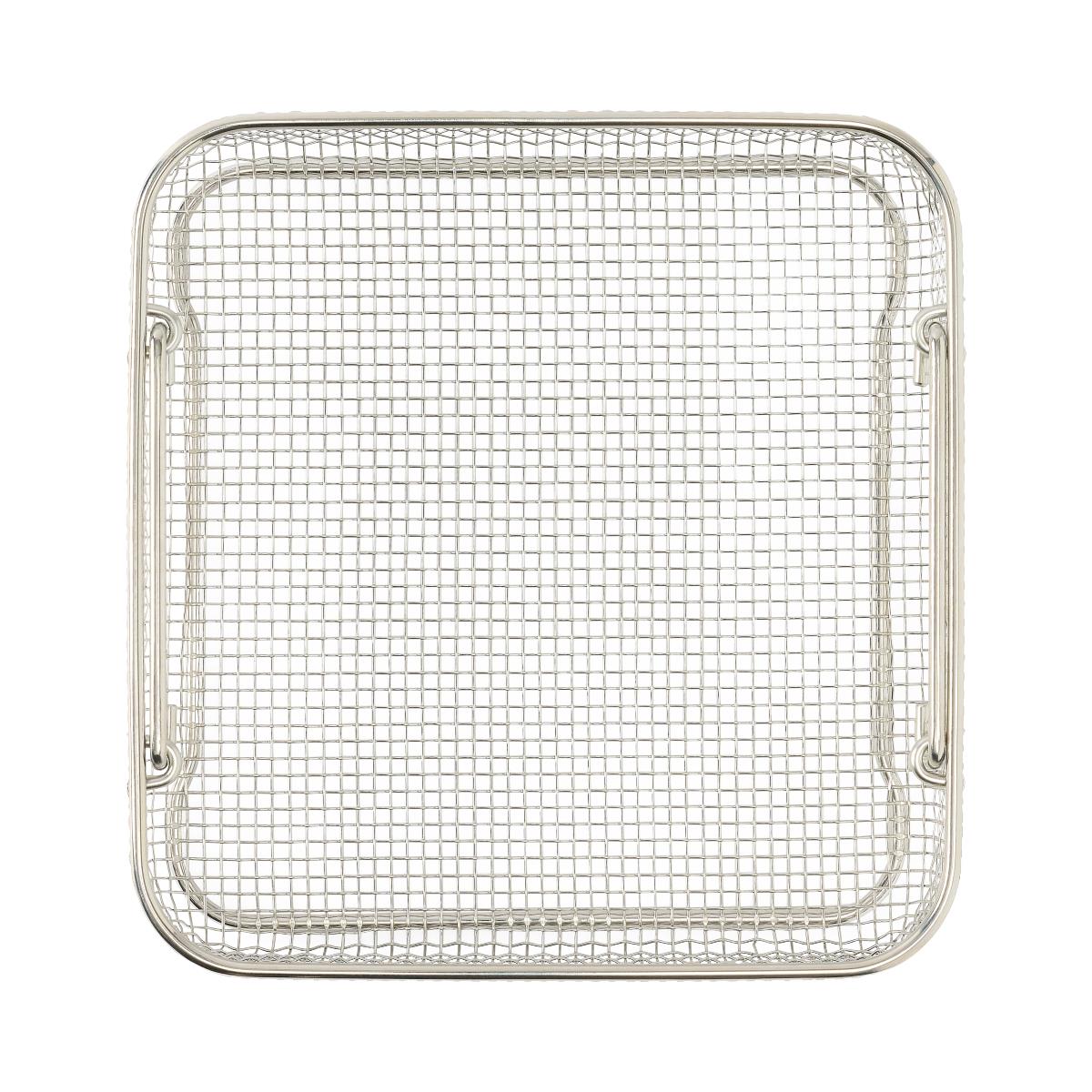 Medline Stainless Steel Wire Mesh Instrument Sterilization Tray - Medical Grade Autoclave Basket (Full, 3/4, Half Sizes)