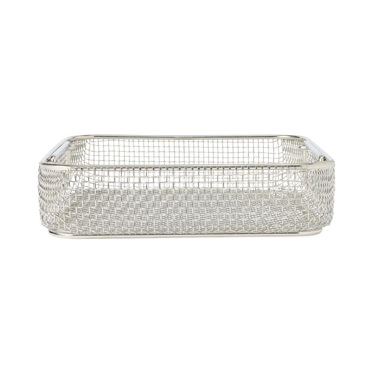 Medline Stainless Steel Wire Mesh Instrument Sterilization Tray - Medical Grade Autoclave Basket (Full, 3/4, Half Sizes)