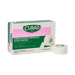 Medical Tape White Non-Sterile - 1 Inch x 10 Yards - Hypoallergenic Woven Adhesive Tape