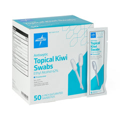 Nasal Antiseptic Swabs - 62% Ethyl Alcohol Decolonization Swabs with Kiwi-Blossom Scent