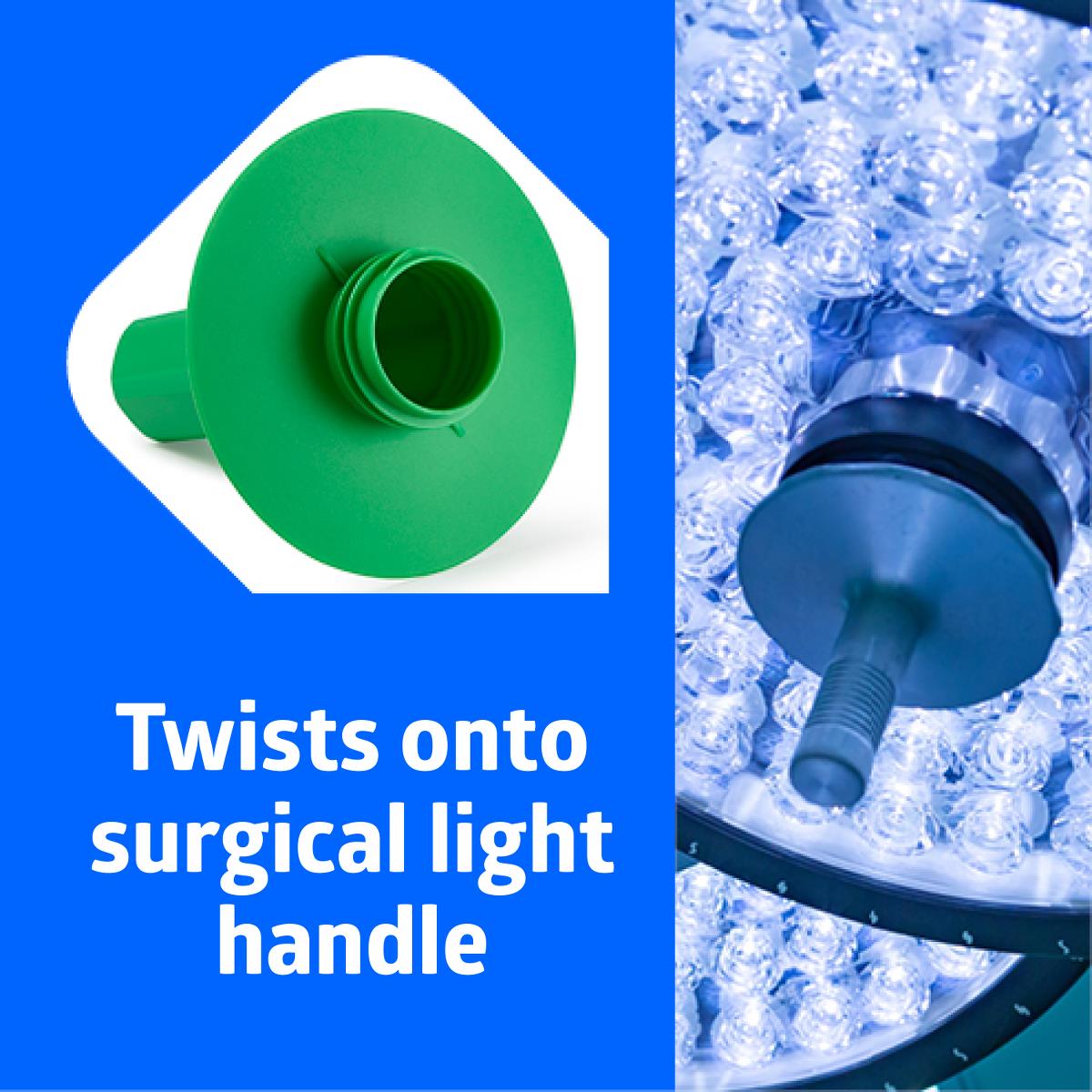 Surgical Rigid Light Handle Covers - Sterile Medical Equipment Barrier Protection