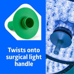 Surgical Rigid Light Handle Covers - Sterile Medical Equipment Barrier Protection