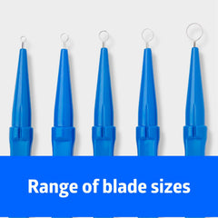 Dermal Curette with Triangle Handle, 4mm - Ergonomic Stainless Steel Surgical Instrument