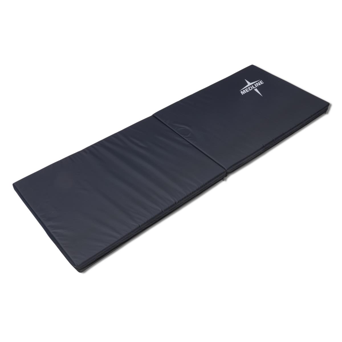 Medline Bi-Fold Vinyl Fall Mat - Premium Patient Safety Cushion for Hospital & Home Care (24x66, 36x66 Available)