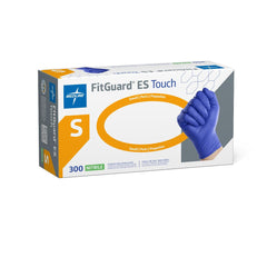 Medline FitGuard ES Touch Nitrile Exam Gloves - Powder-Free, Latex-Free, Chemotherapy-Tested Medical Grade Protection